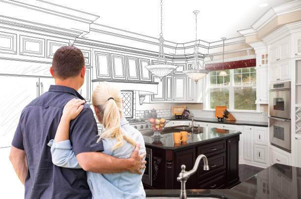 Kitchen island install Big Lake